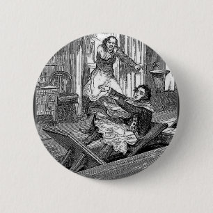 Sweeney Todd-Friseurstuhl-Penny Dreadful Button