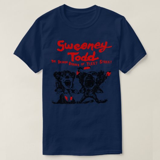 Sweeney Todd T-Shirt (Design vorne)