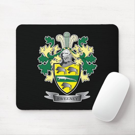 Sweeney Wappen Mousepad (Mit Mouse)