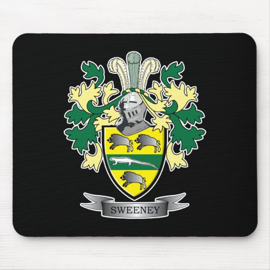 Sweeney Wappen Mousepad (Vorne)