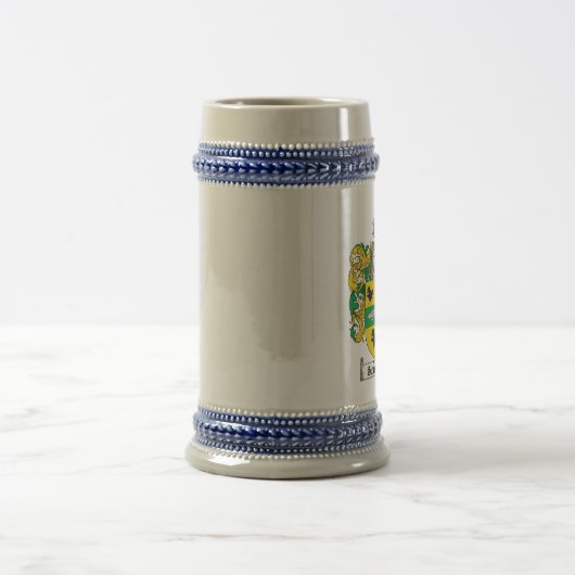 Sweeney Wappen Stein Bierglas (Mittel)