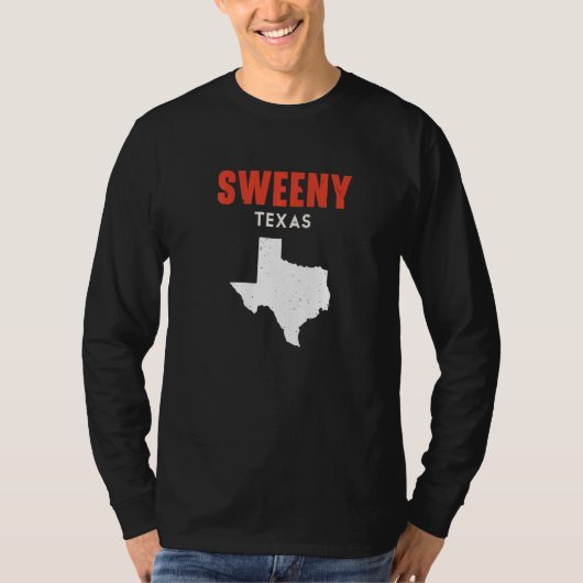 Sweeny Texas USA State America Travel Texas T-Shirt (Vorderseite)