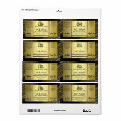 Sweep Agate Glitzer Gold Face Fair Serum Label (Vorne)