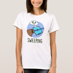 Sweep Funny Sleeping Broom Pub T-Shirt