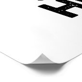 Sweep Hearts Funny Sweet Hearts Broom Puff Poster (Ecke)