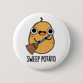Sweep Potato Funny Sweet Potato Puff Button (Vorderseite)
