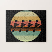 Sweep Ruwing Crew Sunset University 4 Person Team Puzzle (Horizontal)