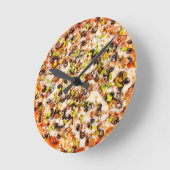 Sweep the Kitchen® Runde Wanduhr (Winkel)