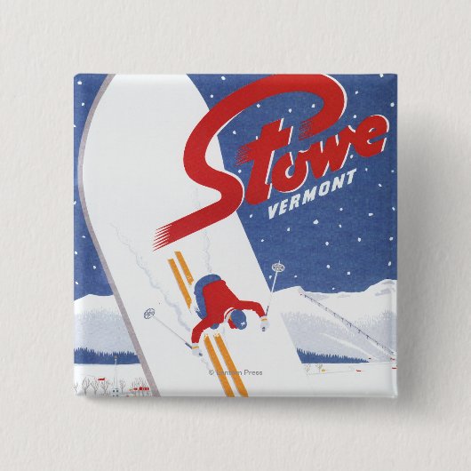 Sweeping S - Es gibt immer ein Schneepromo-Poster Button (Vorderseite)