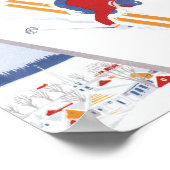 Sweeping S - Es gibt immer ein Schneepromo-Poster Poster (Ecke)