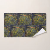 Sweeping Willow von Claude Monet, Klassisches Kuns Badhandtuch Set (Handtuch)