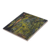 Sweeping Willow von Claude Monet, Klassisches Kuns Fliese (Seite)