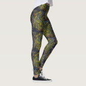 Sweeping Willow von Claude Monet, Klassisches Kuns Leggings (Rechts)