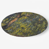 Sweeping Willow von Claude Monet, Klassisches Kuns Pappteller (Schrägansicht)