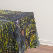 Sweeping Willow von Claude Monet, Klassisches Kuns Tischdecke (Beispiel)