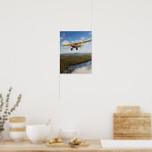 Sweeps Husky über den Maine Lake Poster (Küche)
