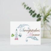 Sweepstakes Mama Gear Postkarte (Stehend Vorderseite)