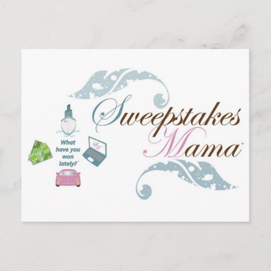 Sweepstakes Mama Gear Postkarte (Vorderseite)