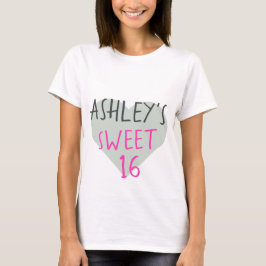 Sweet 16 16. Geburtstag T - Shirt