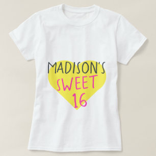 Sweet 16 16. Geburtstag T-Shirt