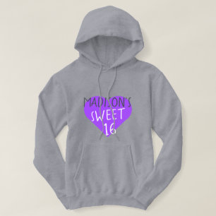 Sweet 16 16. Geburtstagshoodie Hoodie