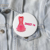 Sweet 16 Abzeichen Button (Beispiel)