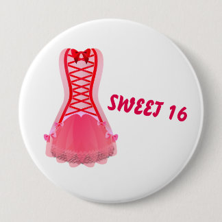 Sweet 16 Abzeichen Button