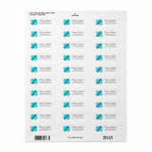 Sweet 16 Address Labels (Vorne)