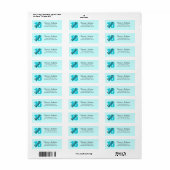 Sweet 16 Address Labels (Vorne)