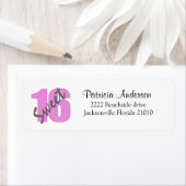 Sweet 16 Address Labels (Insitu)
