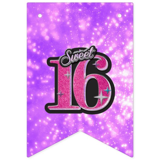 Sweet 16 Banner (Erste Fahne)
