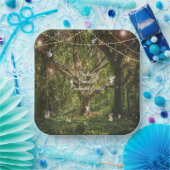 Sweet 16 Bezauberte Forest Bunnies Fairies Lights Pappteller (Party)