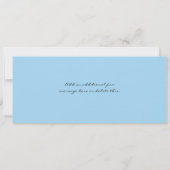 Sweet 16 Birthday Boarding Pass - Paris Einladung (Rückseite)