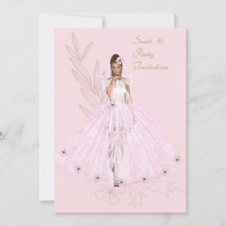 Sweet 16 Birthday Dance Invitation Girl Einladung