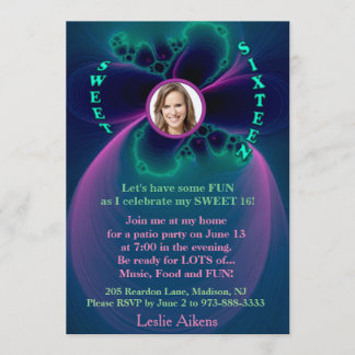 SWEET 16 Birthday Delight Party Einladung