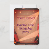 Sweet 16 Birthday Einladung (Vorderseite)