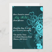 Sweet 16 Birthday Einladung (Vorne/Hinten)