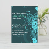 Sweet 16 Birthday Einladung (Stehend Vorderseite)