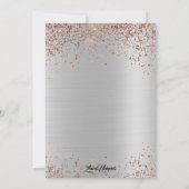 Sweet 16 Birthday Einladung (Rückseite)