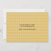 Sweet 16 Birthday Einladung Mad Hatter Wonderland (Rückseite)