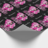 Sweet 16 Birthday Girl Geschenkpapier (Ecke)