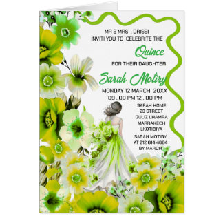 Sweet 16. Birthday Invitation Editable, Floral Pi