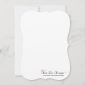 Sweet 16 Birthday Invite boho Reh Buck Head Brown Einladung (Rückseite)