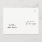 Sweet 16 Birthday Party Save the Date Stars Ankündigungspostkarte (Rückseite)