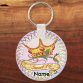 Sweet 16 Birthday Princess Schlüsselanhänger (Vorderseite)