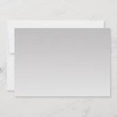 Sweet 16 Birthday Silver Glitzer Glam Foto Einladung (Rückseite)