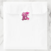 Sweet 16 Birthday White Stickers (Tasche)