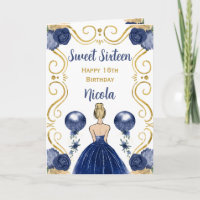 Sweet 16 Blonde Princess Marine Happy Birthday