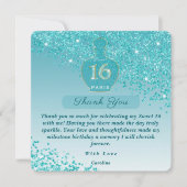 Sweet 16 Blue Azure Duftstudio Danke (Vorderseite)