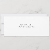 Sweet 16 Boarding Pass nach Paris Einladung (Rückseite)